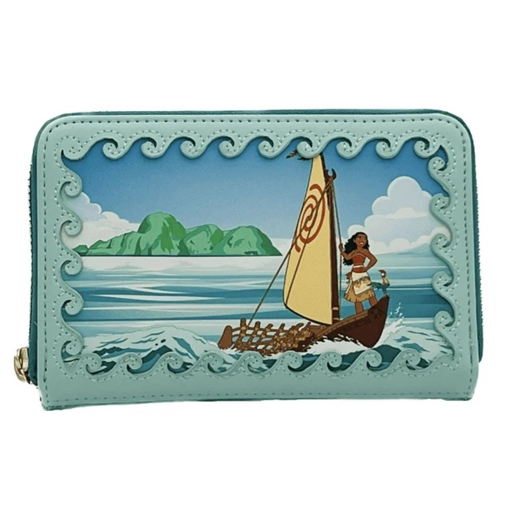 NWT Loungefly Disney Moana Princess Story Moana Full-size Wallet